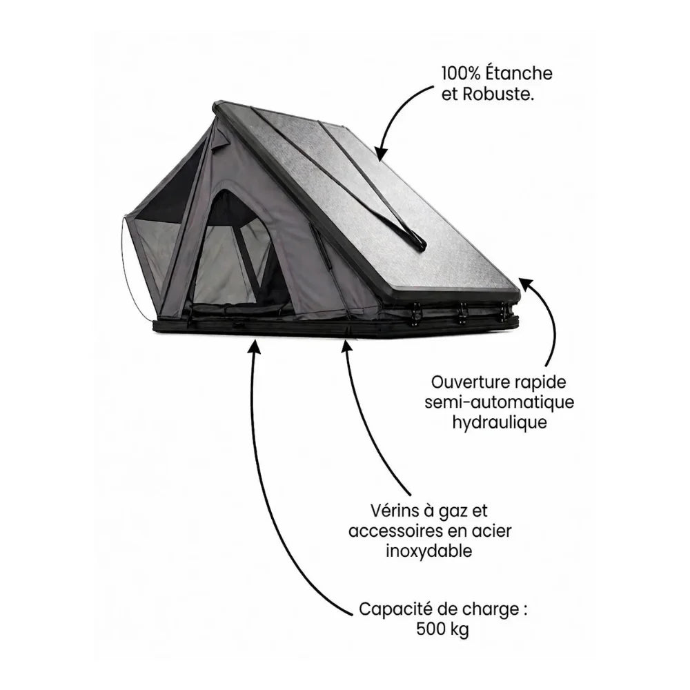 Tente de toit 2 places ApexCamper 2.0 Adventure Edition