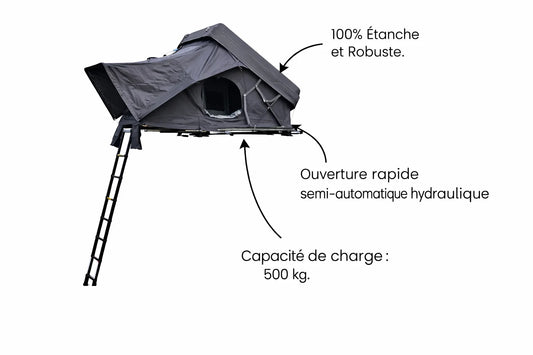 Tente de Toit Voiture 4x4 Pliable Universelle