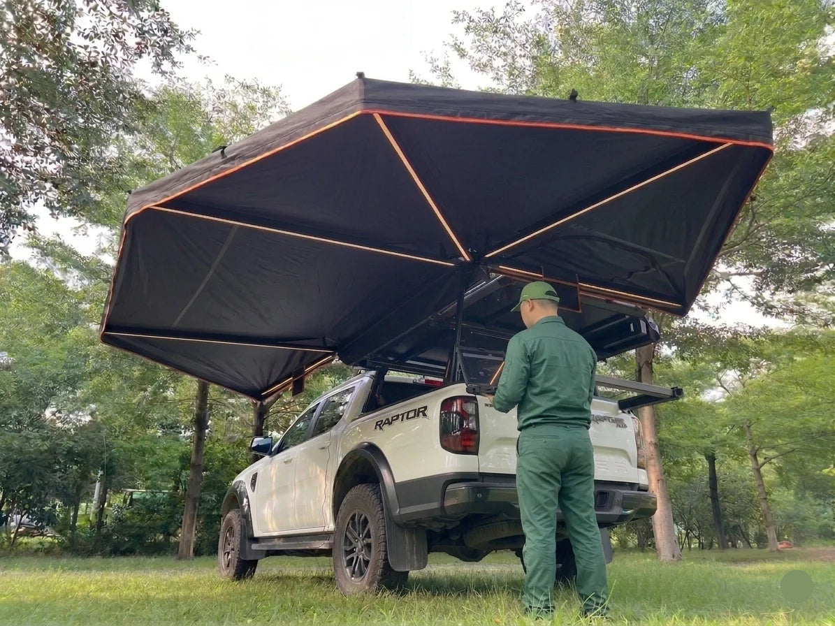 Auvent 270° pour voiture, 4x4, SUV et van